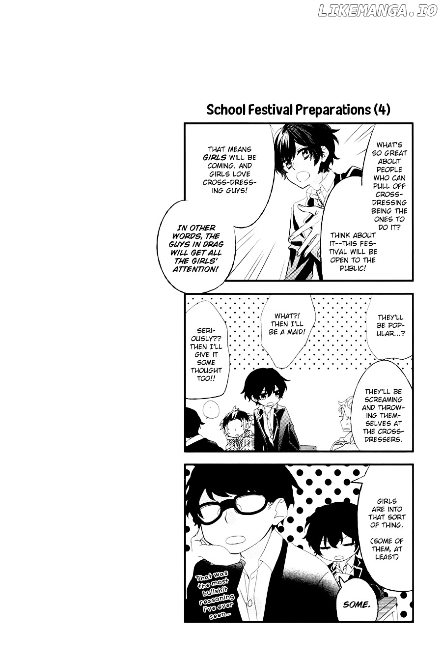 Sasaki to Miyano, Chapter 4 image 01
